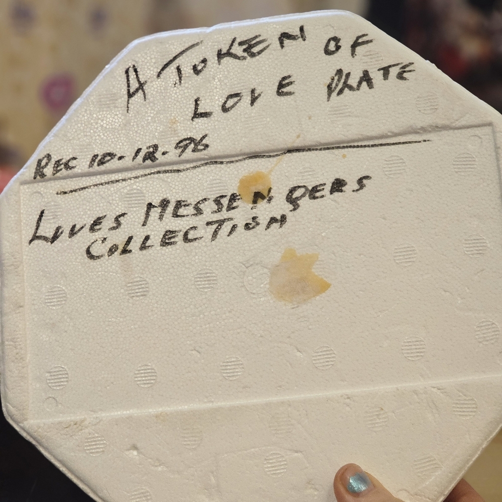 A Token Of Love - From "Love’s Messenger's" Plates by John Grossman w/ COA 1995 - Picture 7 of 7